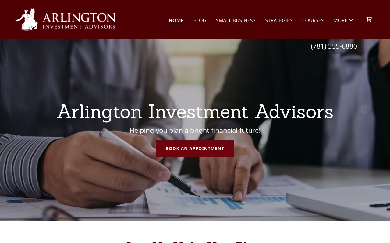 Arlington Investment Advisors website screenshot