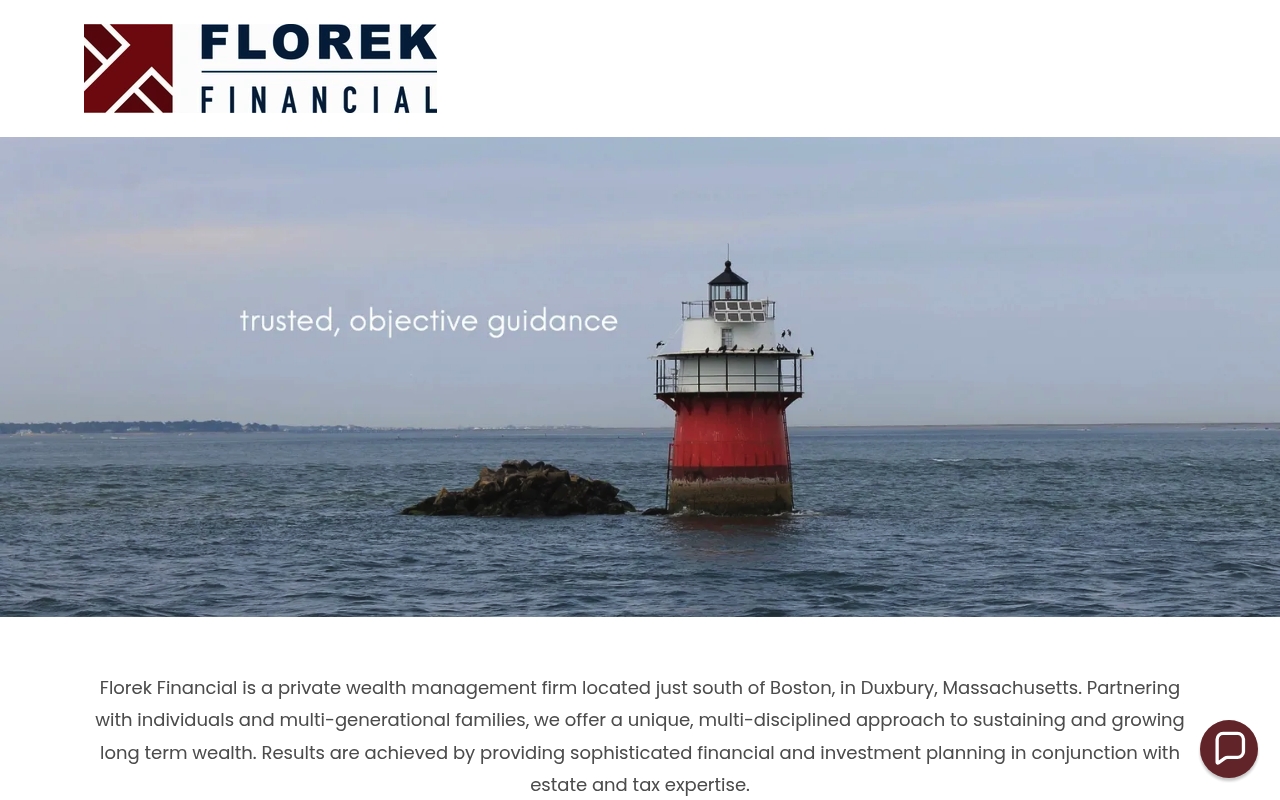 Florek Financial website screenshot